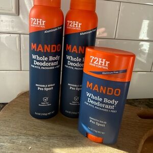 Set3 Mando Whole Body Deodorant - Pro Sport-